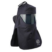 Enespro 40 Cal Crossvent Hood with Faceshield and Fans in Navy